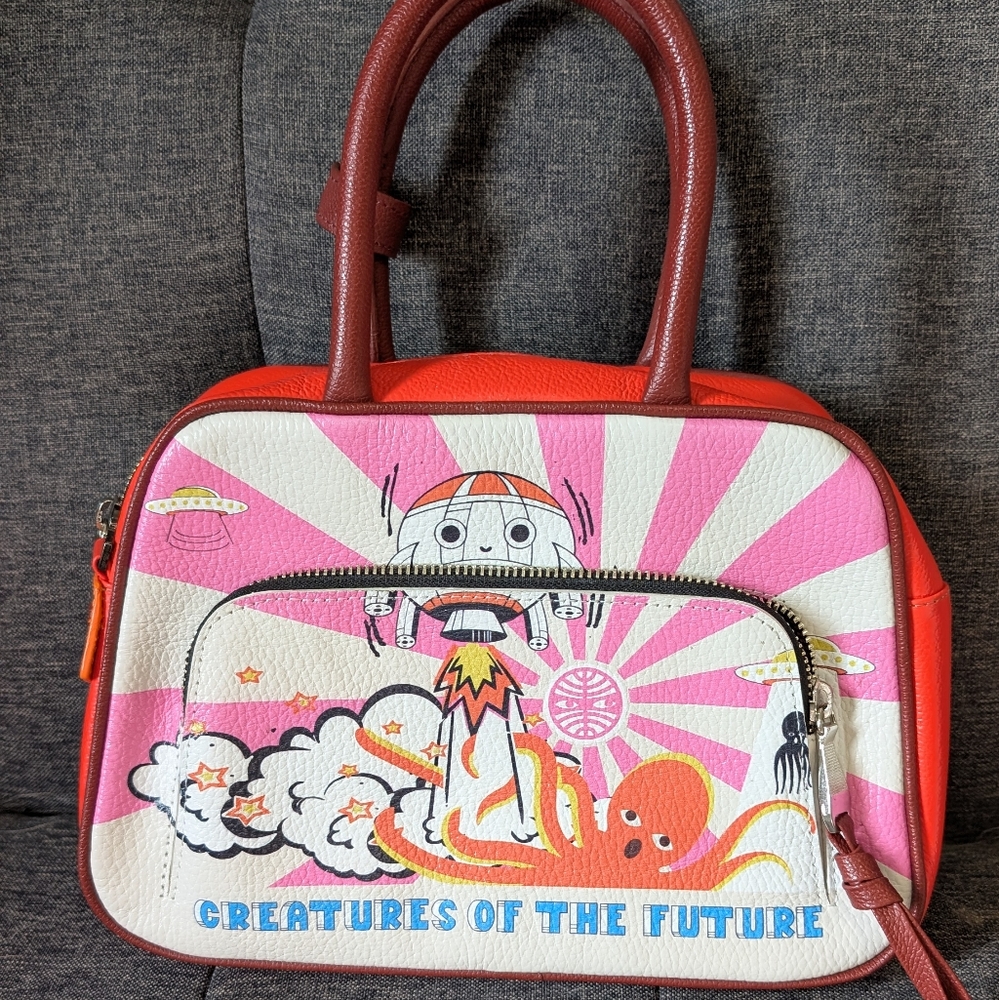 Min & Mon Medium Marino Bag - Creatures of the Future